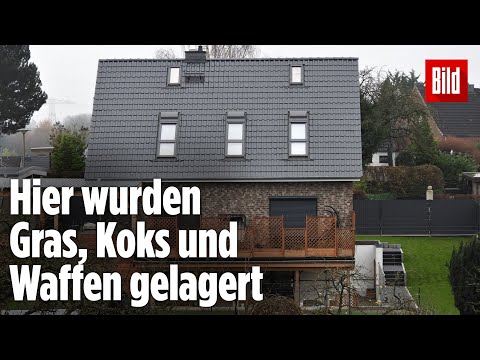 SEK sprengt Drogen-Bande: Polizei beschlagnahmt Stoff, Bargeld, Waffen, Luxus-Autos