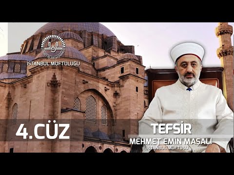 4. Cüz | Tefsir Dersi | Mehmet Emin MAŞALI