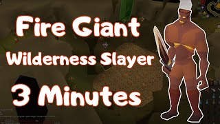 [2022] Fire Giants Wilderness Slayer Guide