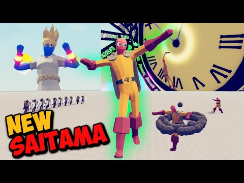 New Saitama vs Legacy, RPG, Futuristic Faction - TABS MODS GAMEPLAY