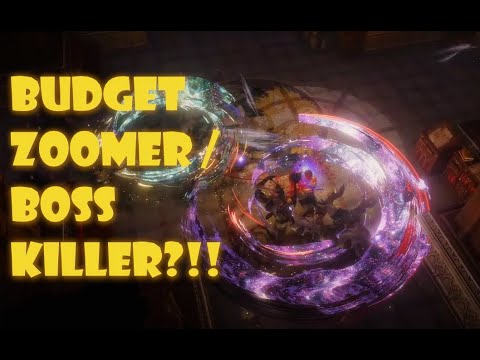 (POE 3.19) Potential Budget Zoomer/Bosser? TCS #1 - Heatshiver Debeon's Dirge Bladestorm Raider