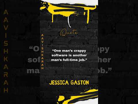 Quote by Jessica Gaston on Programming | Code | Software | Programmer