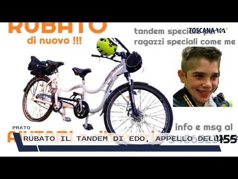 2022-06-28 PRATO - RUBATO IL TANDEM DI EDO, APPELLO DELLA FAMIGLIA
