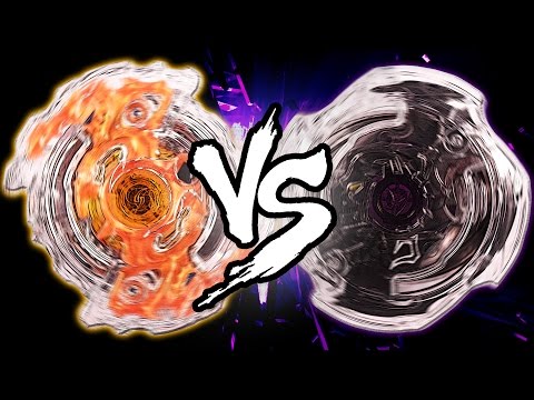 Ragnaruk Heavy Survive VS Deathscyther Oval Accel - Beyblade Burst Battle!