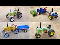 4 Amazing DIY Matchbox Tractor At Home Awesome Diy Ideas From DC Motor DIY Matchbox Tractors