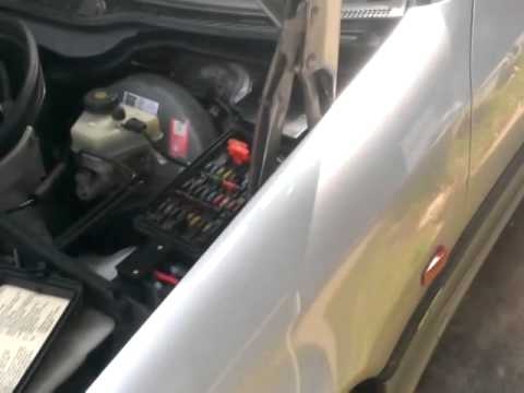 MB W202 winker position lamp wiring