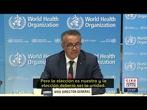 Covid 19 es peor que un ataque terrorista: OMS | Noticias con Ciro Gómez Leyva