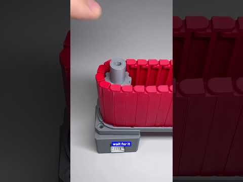 DIY Tiny 3D Printed Conveyor Belt Project with NEMA Stepper Motor #arduino #electronics #engineering