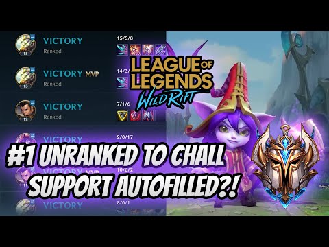 Wild Rift Unranked to Challenger #1 - LULU Wuju Style - Challenger Master Yi (200 Games Chall!)