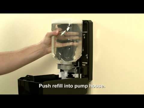 GOJO® FMX-20™ Dispenser Refill Loading