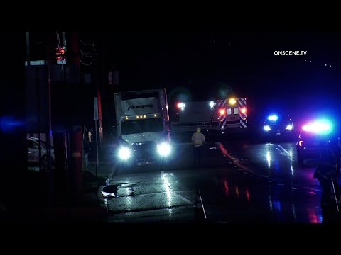 Fatal Truck Vs Pedestrian In Philadelphia