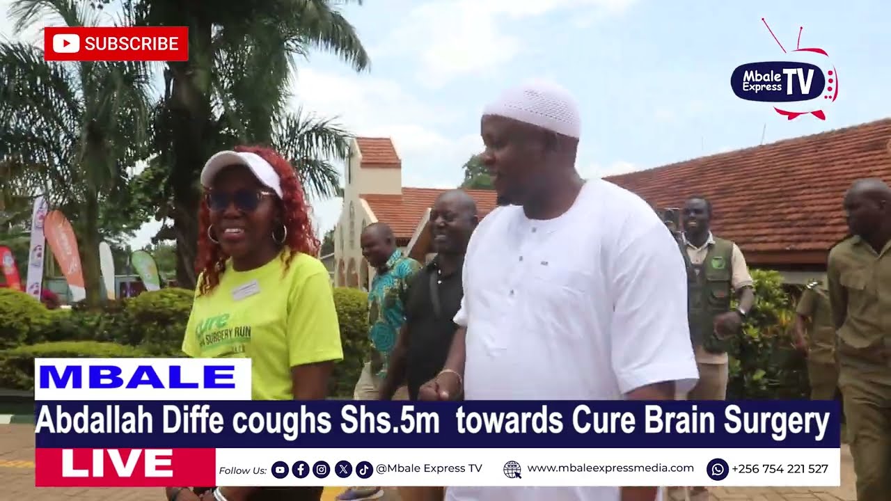 Diffe contributes 5m shillings towards Cure Brain Surgery Run