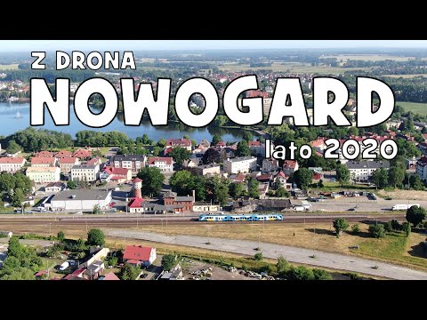 Z drona: Nowogard lato 2020