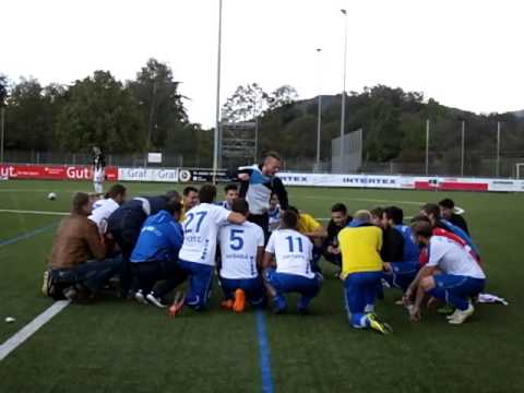 Jubelszenen in Heiningen