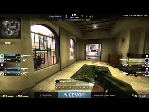CEVO-IM CS:GO Playoffs UB Finals - eLogiK vs. capax infinit on de_mirage