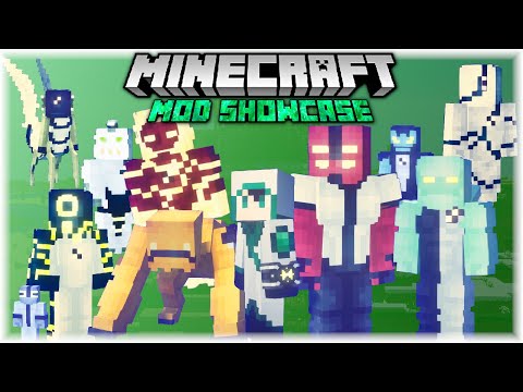Eccentric Emerald - Ben 10 (Minecraft Mod Showcase) Original Series Aliens