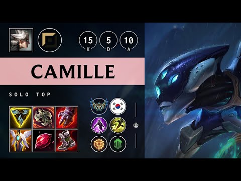Camille Top vs Quinn - KR Challenger Patch 25.09