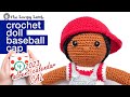 Easy Crochet Doll Baseball Hat Tutorial 2023 Amigurumi Advent Calendar CAL Week 7