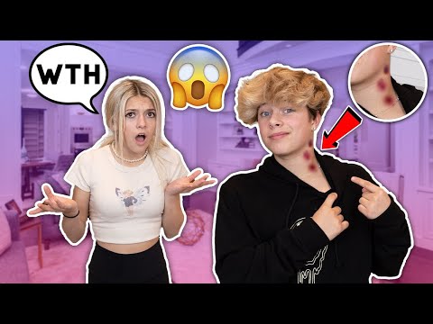 HICKEY PRANK ON GIRLFRIEND! **ANGRY REACTION** 😡💋| Gavin Magnus ft. Coco Quinn