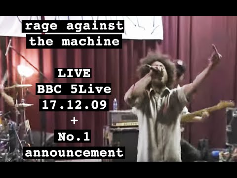 Rage Against the Machine - Live on BBC Radio + No.1 Announcement