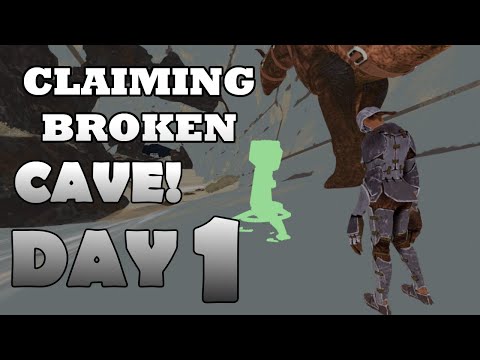 How My ALPHA Tribe Started Our BEST Wipe Day 1 | Claiming A BROKEN Custom Cave | INX 4 Man