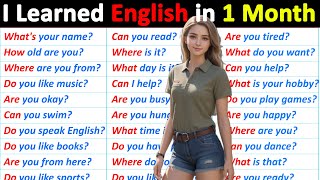 💯Daily English Conversations | Learn English | English Speaking Practice for Beginners