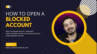 Germany blocked Account | Fintiba block account  | How to transfer your money in your block account
