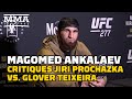 Magomed Ankalaev Critiques Glover Teixeira vs. Jiří Procházka: ‘It Wasn’t Technical’ | UFC 277