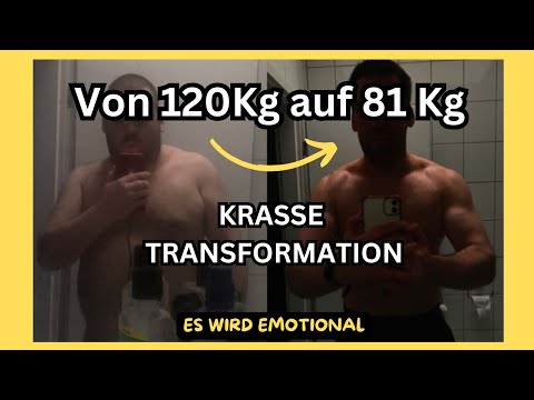 Unglaubliche Transformation von 120 kg auf 81 kg! Daniels inspirierende Geschichte!