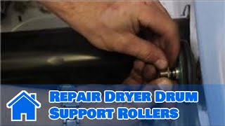 Washer & Dryer Repair: How to Repair Dryer Drum Support Rollers