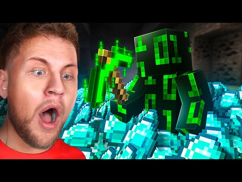 Illegale HACKER SPITZHACKE in Minecraft! 😱💎 (UNENDLICH DIAMANTEN)