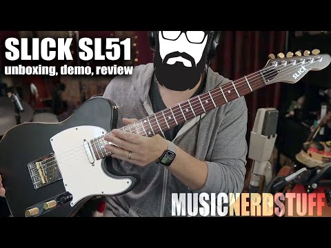 SLICK SL51 from Guitarfetish UNBOXING, DEMO, REVIEW!