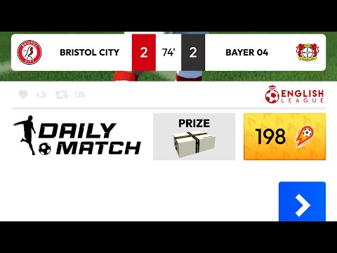 Score★Hero | Daily Match | Briatol City Vs. Bayer Leverkusen