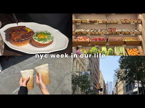 nyc week in our life | wedding prep, shopping, 4 charles prime burger + lots of iced coffees