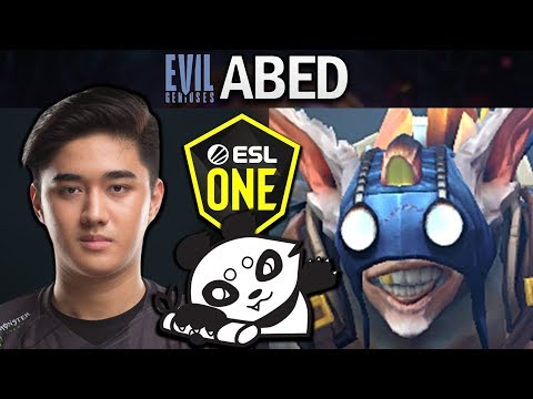 EG.ABED EPIC MEEPO VS FIGHTING PANDAS - DOTA 2 7.24 GAMEPLAY