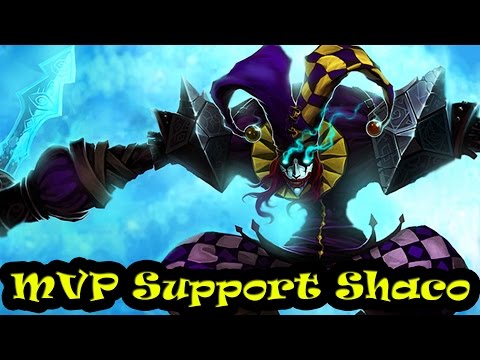 BEST MVP Shaco Outplay Ending The Game | AP Shaco Support S7 | How To Be The Best Support In LOL