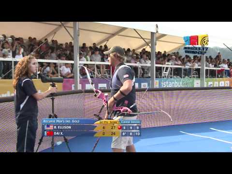 Brady Ellison v Dai Xiaoxiang – recurve men's gold | Istanbul 2011 Archery World Cup Final