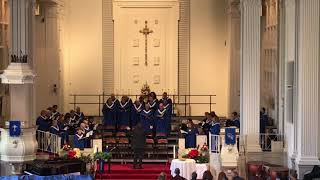 “A Maiden Most Gentle”  arranged  by Andrew Carter.