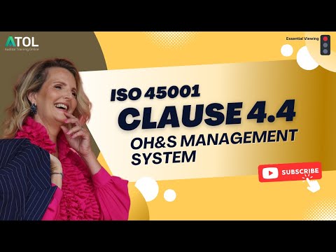 ISO 45001 Clause 4.4 OH&S Management System | Auditor Training Online