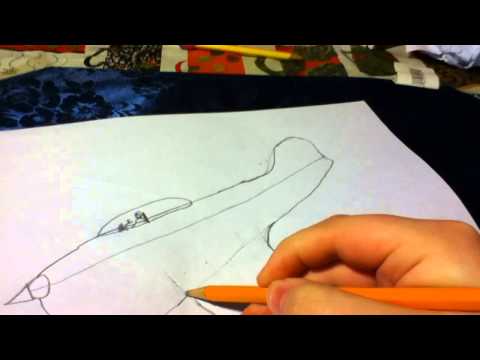 How to Draw a WW2 Spitfire (Tutorial)