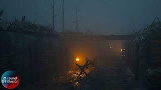 WW1 Rain Sounds - 8 hours of sleep ambience