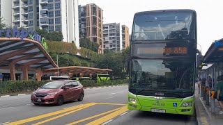 SG5855E(MDDEP) On Service 858 At Yishun Avenue 2