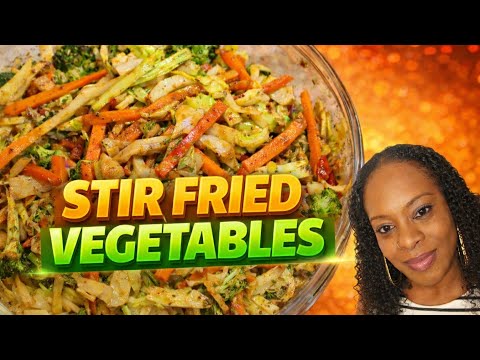 Caribbean style Stir-Fried Vegetables