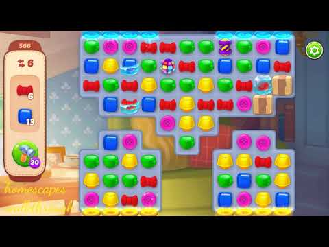 Homescapes Level 566 Walkthrough