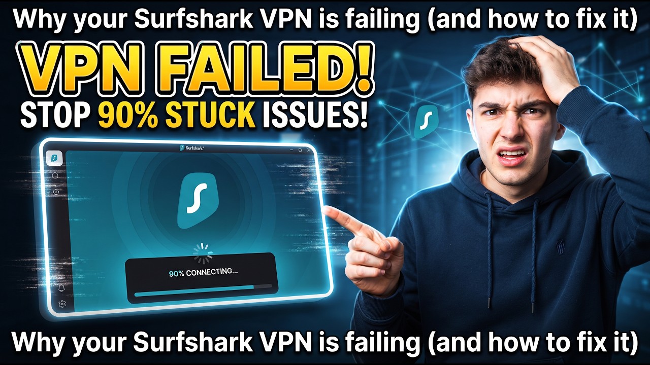Why your Surfshark VPN is failing (and how to fix it)
