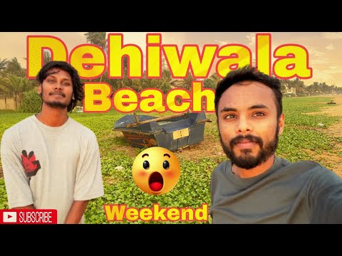 Exploring Dehiwala Beach on Weekend Sri Lanka 🇱🇰🏖️