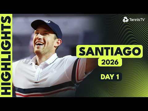 Jarry Back On Home Soil; Comesana Faces Martinez; Hanfmann Features | Santiago 2026 Highlights Day 1