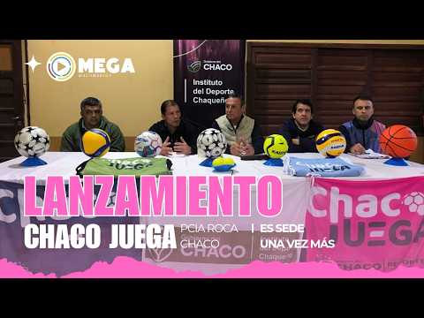 ¡PRESIDENCIA ROCA ES SEDE! 🏆 Lanzamiento Oficial de Chaco Juega 2026