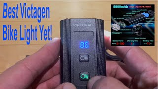 New Victagen 2022 Dual Beam 8k Lumen Bicycle Light