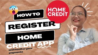 Paano Mag register at e monitor ang iyong Home Credit Loan | Elizabeth Veloso